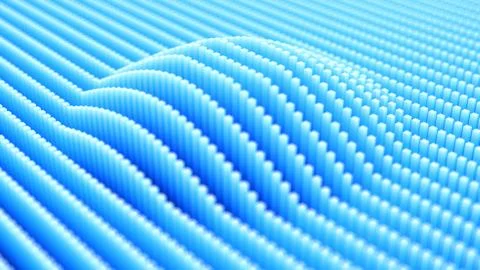 Futuristic technology background. 3d illustration, 3d rendering. Stock Illustration