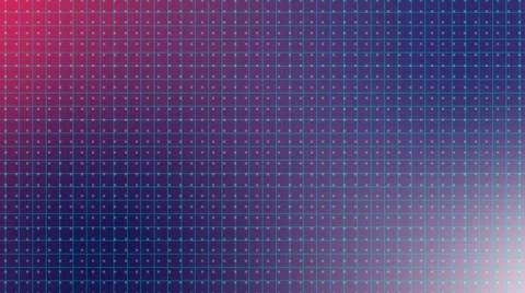 Futuristic technology background animation in high resolution. Illustrazione stock