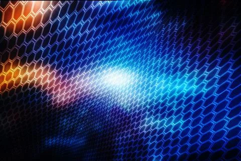 Futuristic Technology background for communication and innovation cyber concept イラスト素材