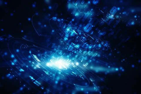 Futuristic Technology background for communication and innovation cyber concept イラスト素材