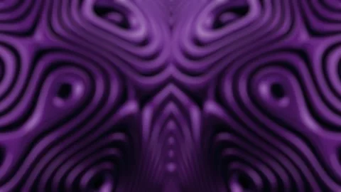 Futuristic Technology Background with Flowing Psychedelic Velvet Lines Animation Stock Footage 315568349