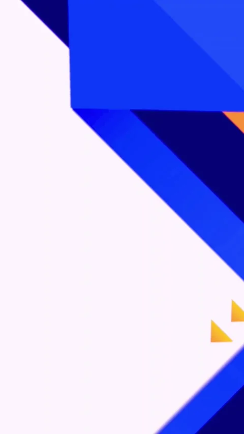 Futuristic technology background with geometric shapes and vibrant blue tones Stock Footage 347484709