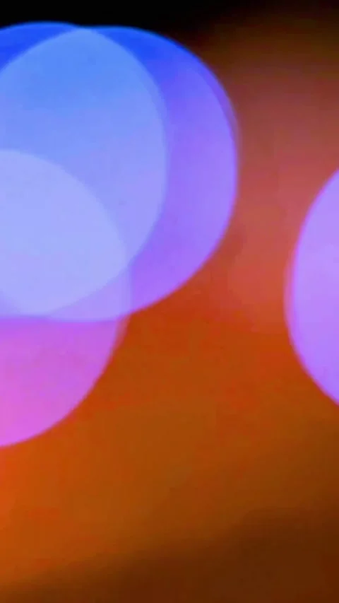 Futuristic technology background with glowing blue and orange light effects for 스톡 동영상 347484740