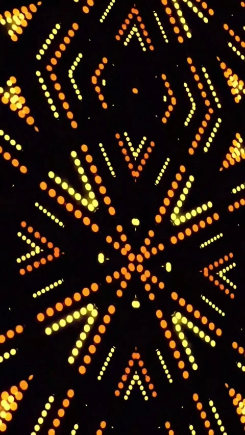 Futuristic technology background with glowing geometric patterns for digital Stock Footage 347484823