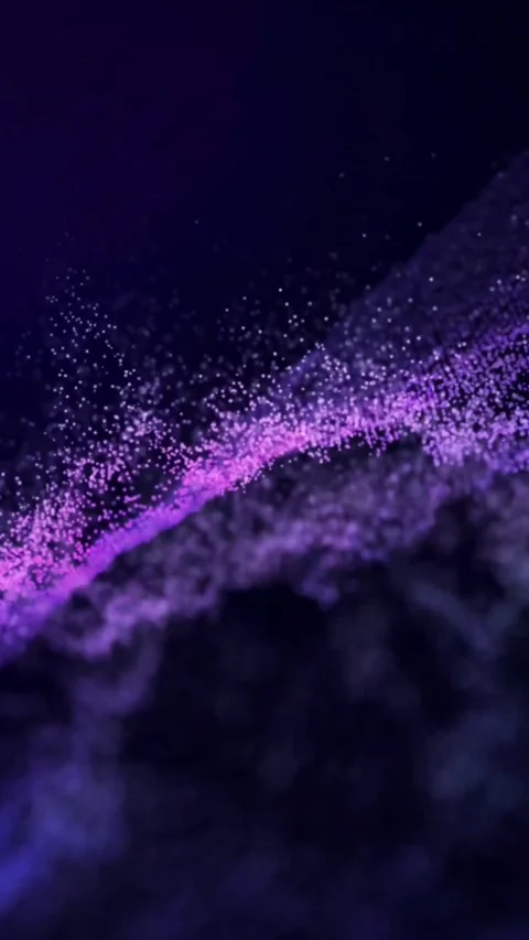 Futuristic technology background with glowing particles for digital innovation Stock Footage 347484781