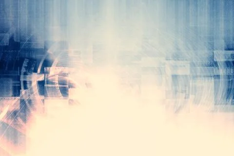 Futuristic technology background Stock Illustration