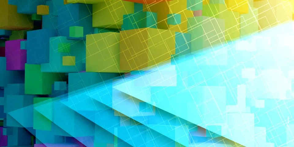 Futuristic Technology Background Stock Illustration