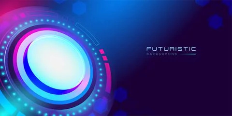 Futuristic Technology background Stock Illustration