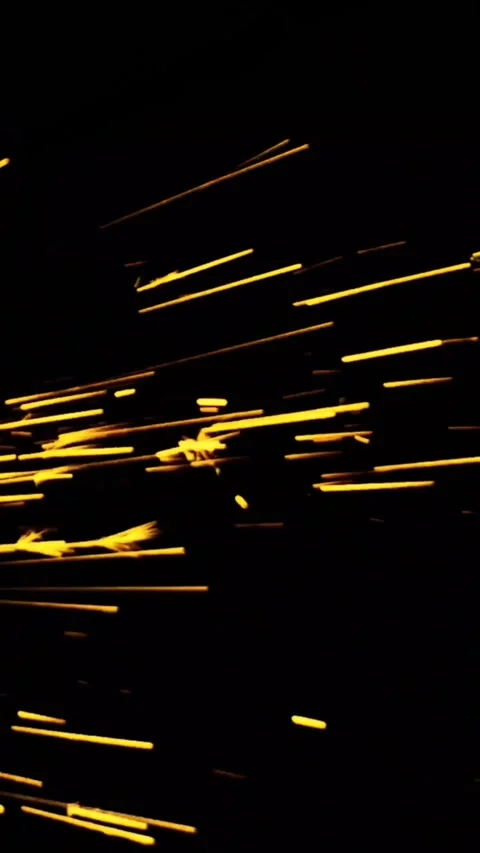 Futuristic technology background with streaks of light for digital design and Stock-Footage 347485086