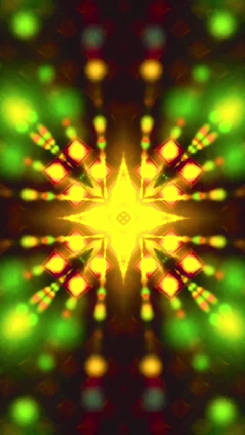 Futuristic technology background with vibrant colorful light patterns for Video stock 347484668