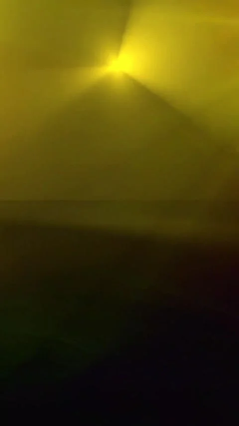Futuristic technology background with vibrant yellow and dark tones for digital Video stock 347484818