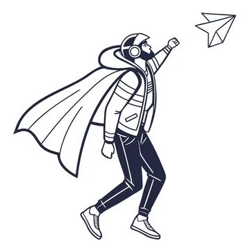 Futuristic Technology Concept: Clean Geometry, Digital Design Stock Illustration