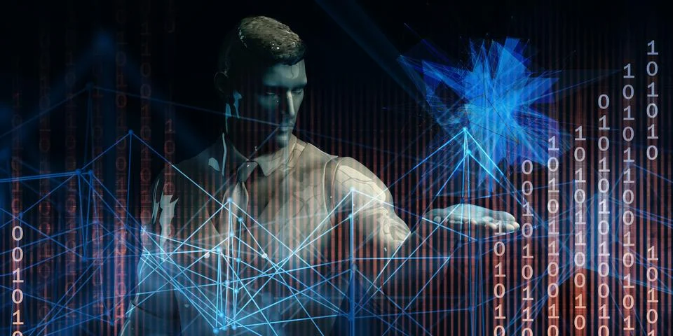 Futuristic Technology Concept Foto stock