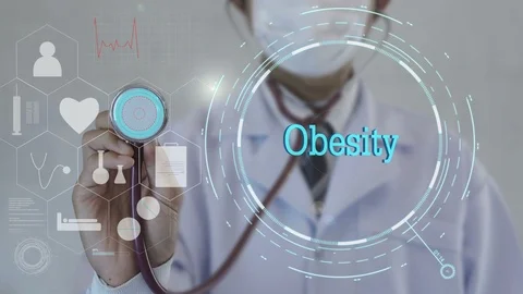 Futuristic technology. data hologram healthy concept. Video stock 100773561