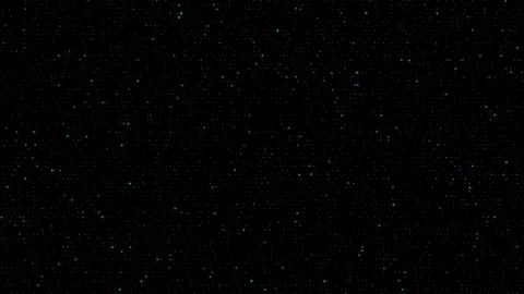 Futuristic technology data transfer multicolor particles seamless loop backdrop Stock Footage 304444577