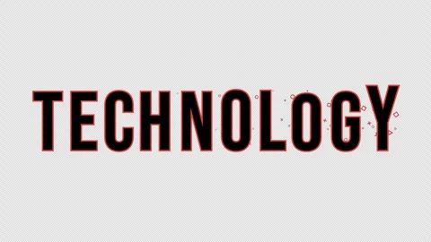 Futuristic Technology Elements Motion on Transparent Background Video stock 346228359