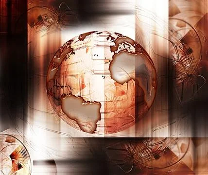 Futuristic technology Stock Illustration