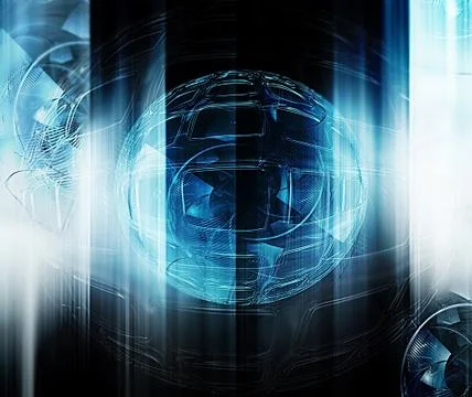 Futuristic technology Stock Illustration