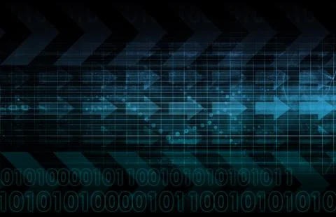 Futuristic technology Stock Illustration