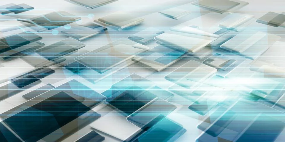 Futuristic Technology Stock Illustration