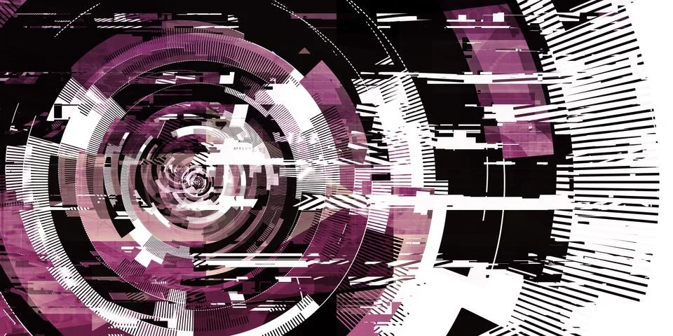 Futuristic Technology Stock Illustration