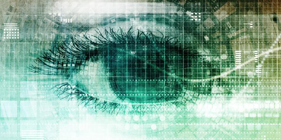 Futuristic Technology Stock Illustration
