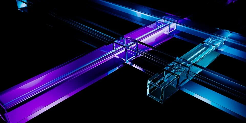 Futuristic Technology Illustrazione stock