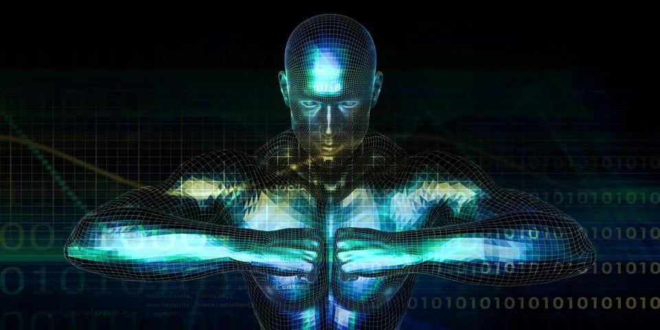 Futuristic Technology Illustrazione stock