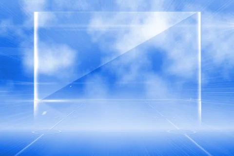 Futuristic technology interface Illustrazione stock