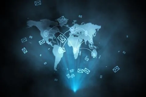 Futuristic technology interface Illustrazione stock