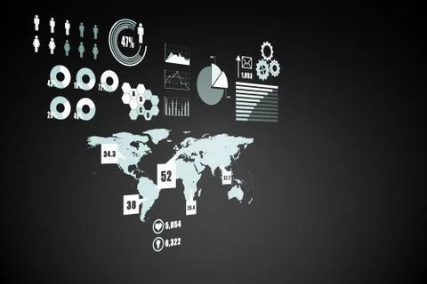 Futuristic technology interface Stock Illustration