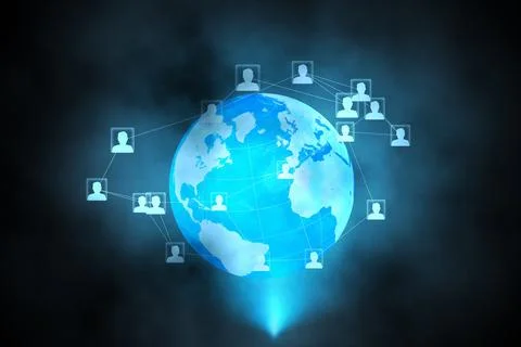 Futuristic technology interface 스톡 일러스트