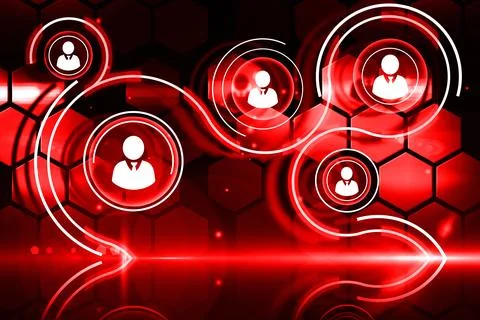 Futuristic technology interface Stock Illustration
