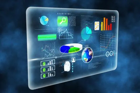 Futuristic technology interface Illustrazione stock