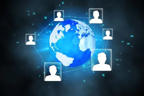 Futuristic technology interface Stock Illustration