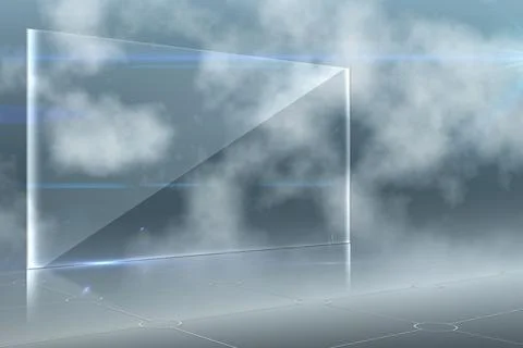 Futuristic technology interface Foto stock