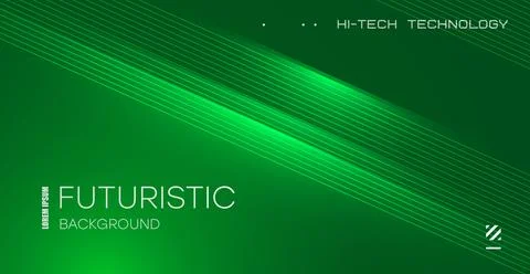 Futuristic technology lines background with light effect. Abstract design t.. Illustrazione stock