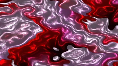 Futuristic technology neon wave abstract video animation, Stock Footage 136429133