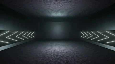 Futuristic Technology sci-fi background. 3d animation. Stock Footage 169713637