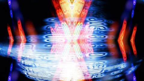 Futuristic Technology Screen Stock-Illustration