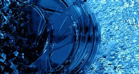 Futuristic technology style. Elegant tech background banners or presentations Stock Illustration