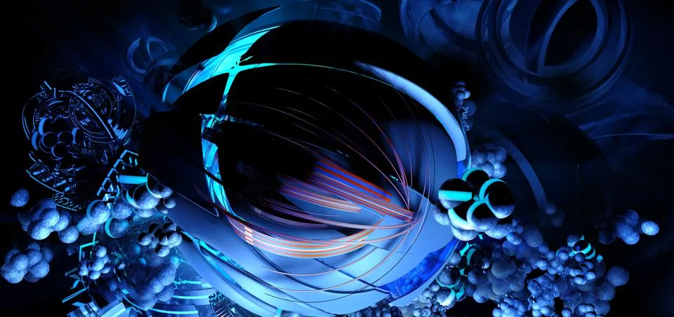 Futuristic technology style. Elegant tech background banners or presentations Ilustración de archivo