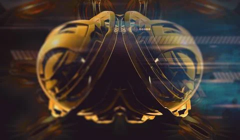 Futuristic technology style. Elegant tech background banners or presentations Stock Illustration