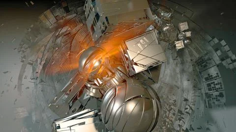 Futuristic technology style. Elegant tech background banners or presentations Stock-Illustration