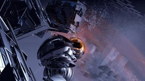 Futuristic technology style. Elegant tech background banners or presentations Stock Illustration