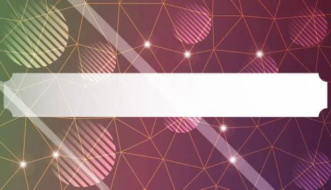 Futuristic Technology Style With Geometric Design, Shapes. Triangles, line, c イラスト素材