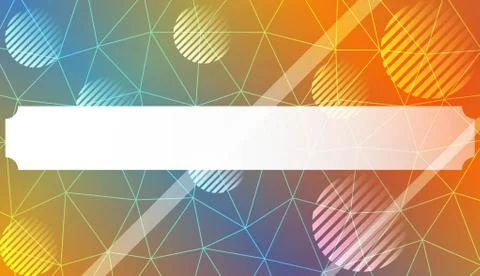 Futuristic Technology Style With Geometric Design, Shapes. Triangles, line, c イラスト素材
