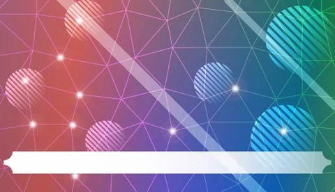 Futuristic Technology Style With Geometric Design, Shapes. Triangles, line, c 스톡 일러스트