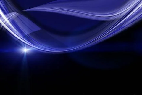 Futuristic technology wave background design with lights futuristic techno... Stock-Fotos