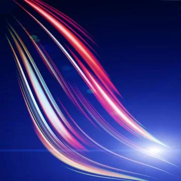 Futuristic technology wave background design with lights futuristic techno... Stock-Fotos
